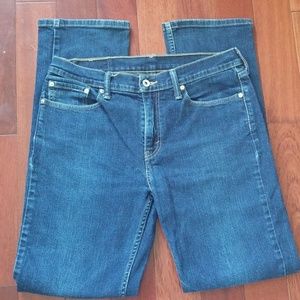 Men's Levi's 514 Straight Jean's W 33 Length 34